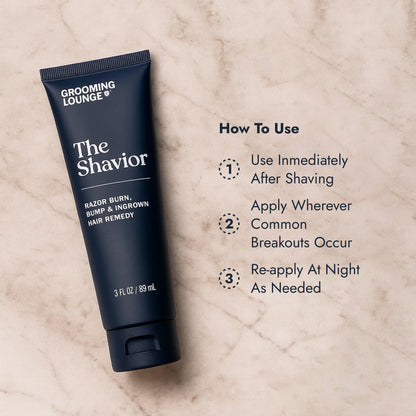 Grooming Lounge The Shavior - Solution For Razor Burn, Bumps & Ingrown Hairs