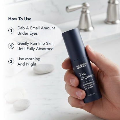 Grooming Lounge Eye Captain - Energizing Under Eye Cream For Men